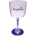 14 Oz. Goblet Glass w/ Light Up Contrast Standard Stem